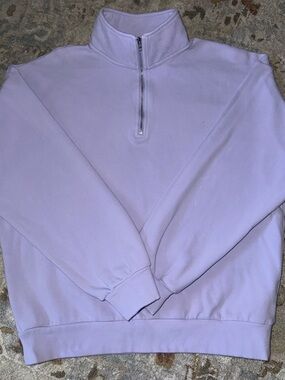 ZYIA Lavender Active 1/4 Zip Pullover
